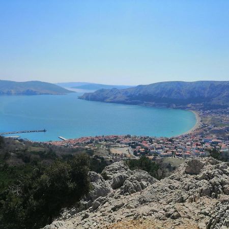 Mirjana Radovic Apartment Baska  Bagian luar foto