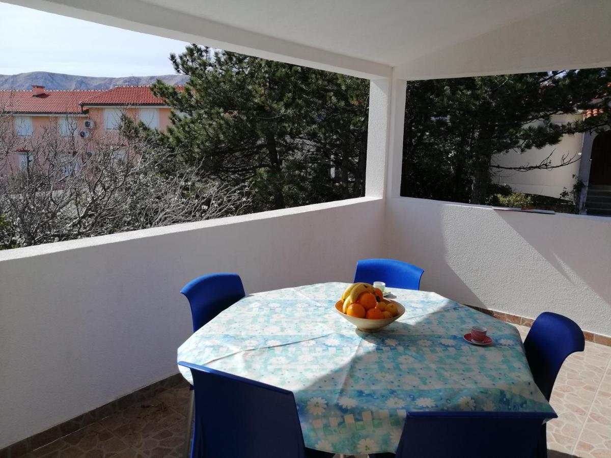 Mirjana Radovic Apartment Baska  Bagian luar foto