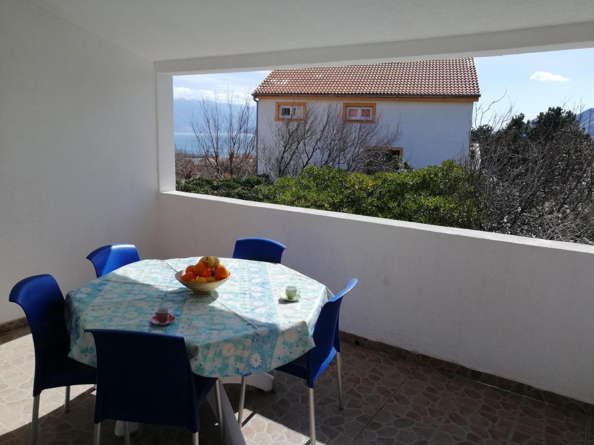 Mirjana Radovic Apartment Baska  Bagian luar foto